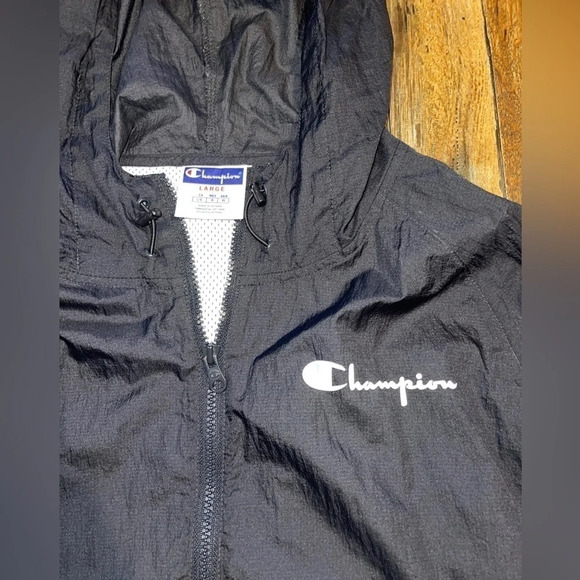 Champion Windbreaker 1/4 Zip‎ Women’s Size Large - Picture 2 of 6